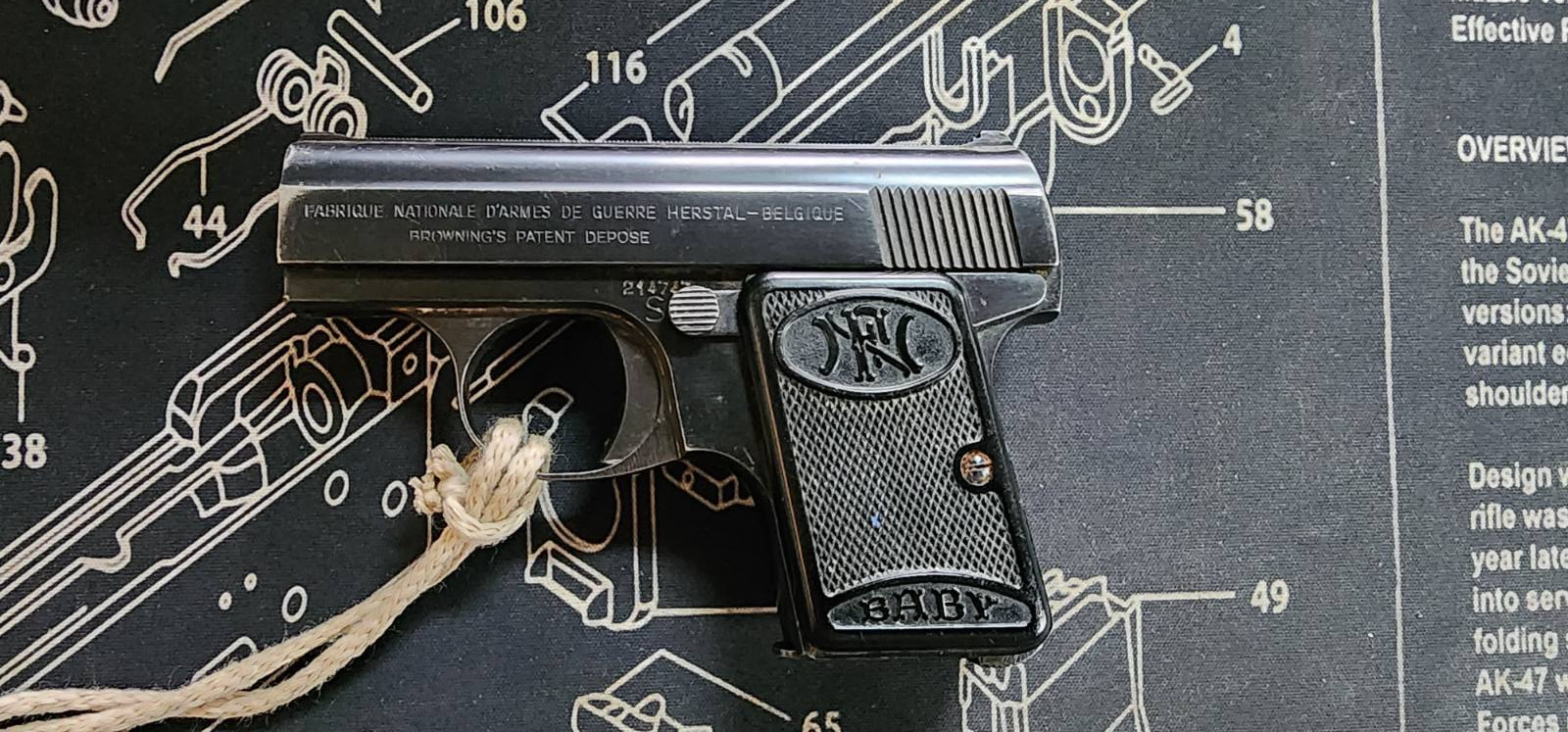 FN Baby Browning 6.35mm