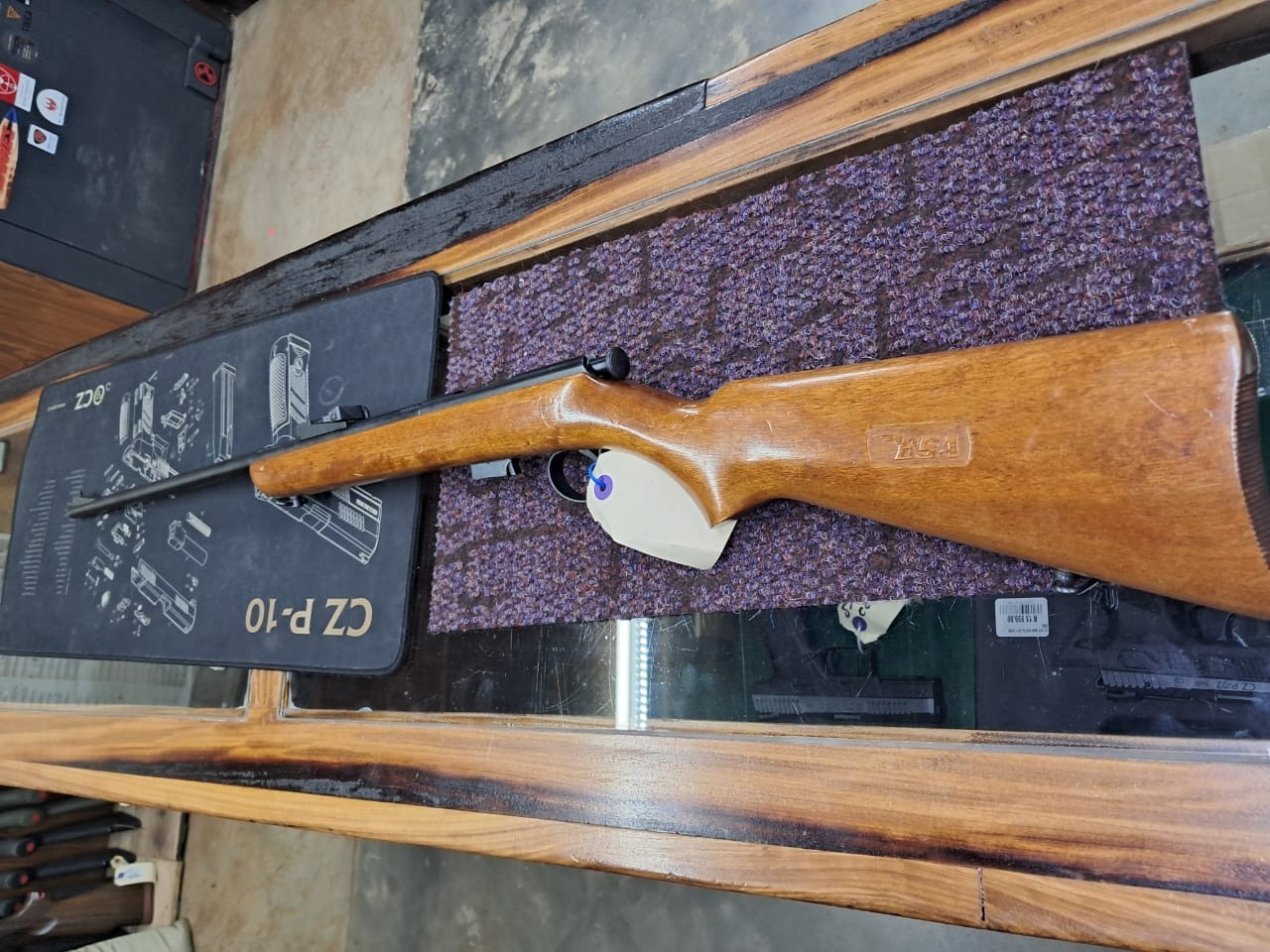 BSA .22 LR bolt action