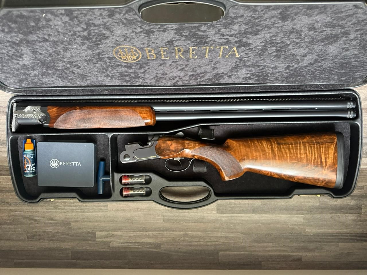 Beretta 692 Black Sporting 12GA Shotgun.