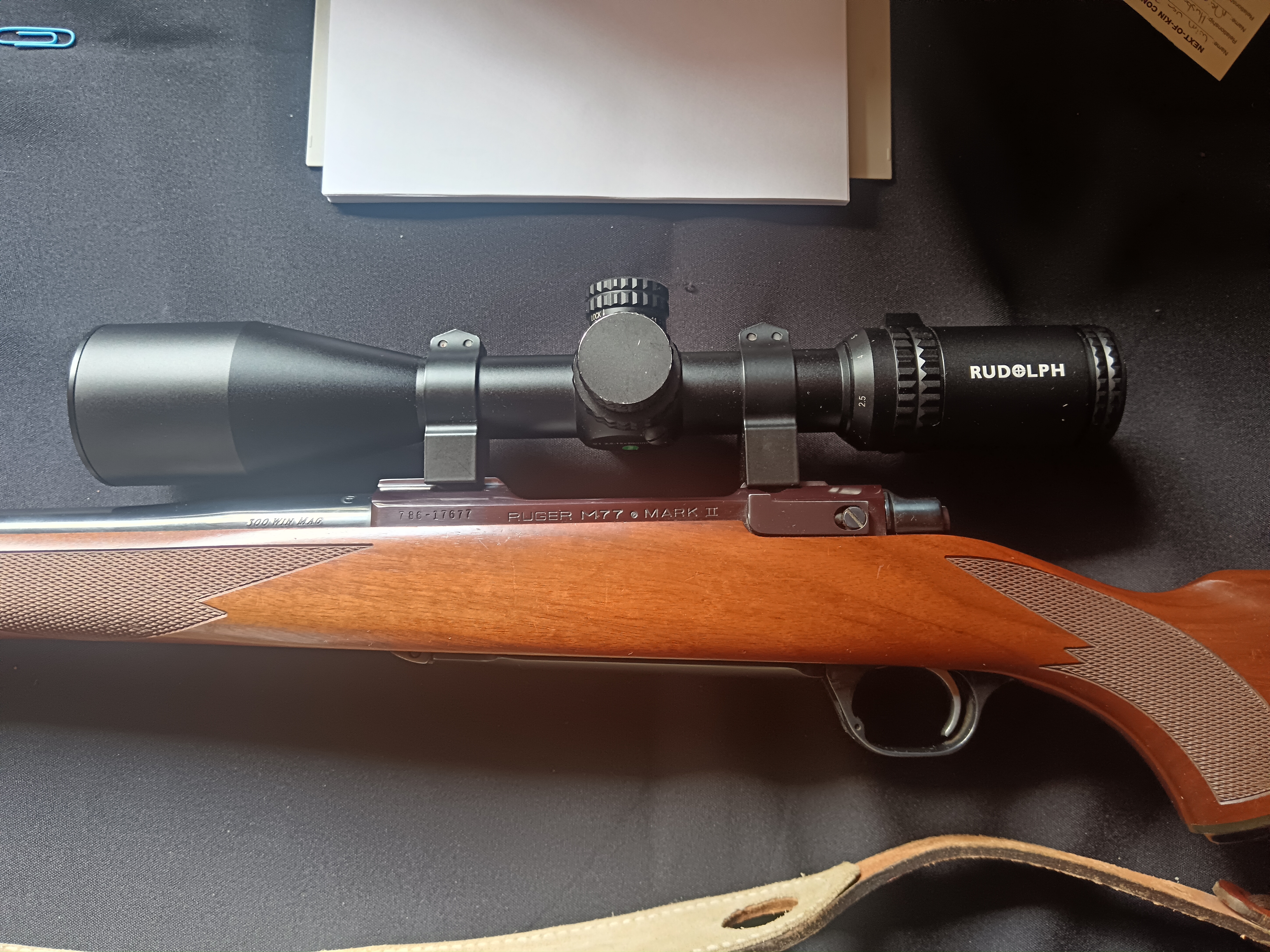 Ruger 300 win mag c/w Rudolf scopd - Image 3