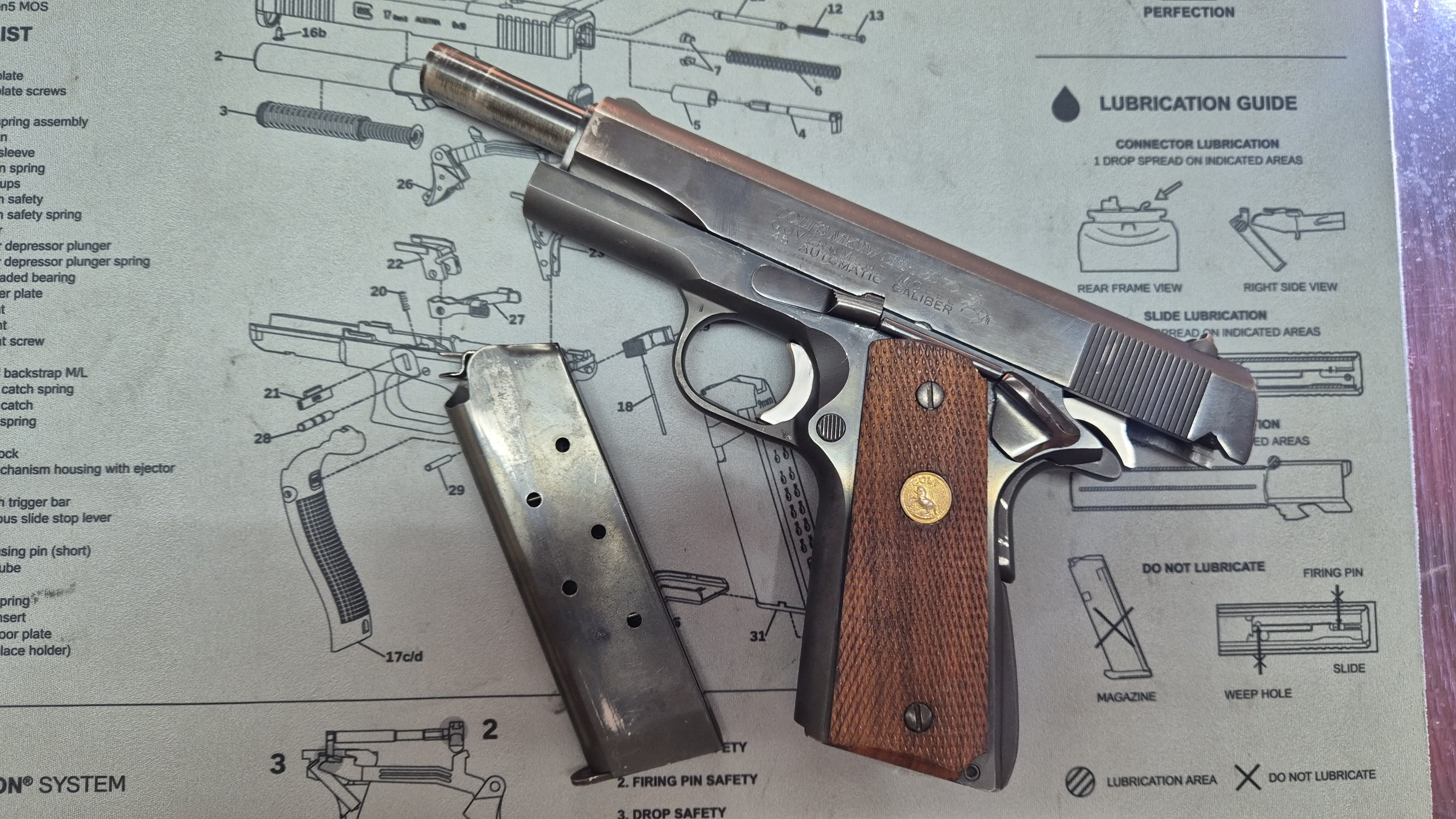 Colt 1911 mkiv series 70