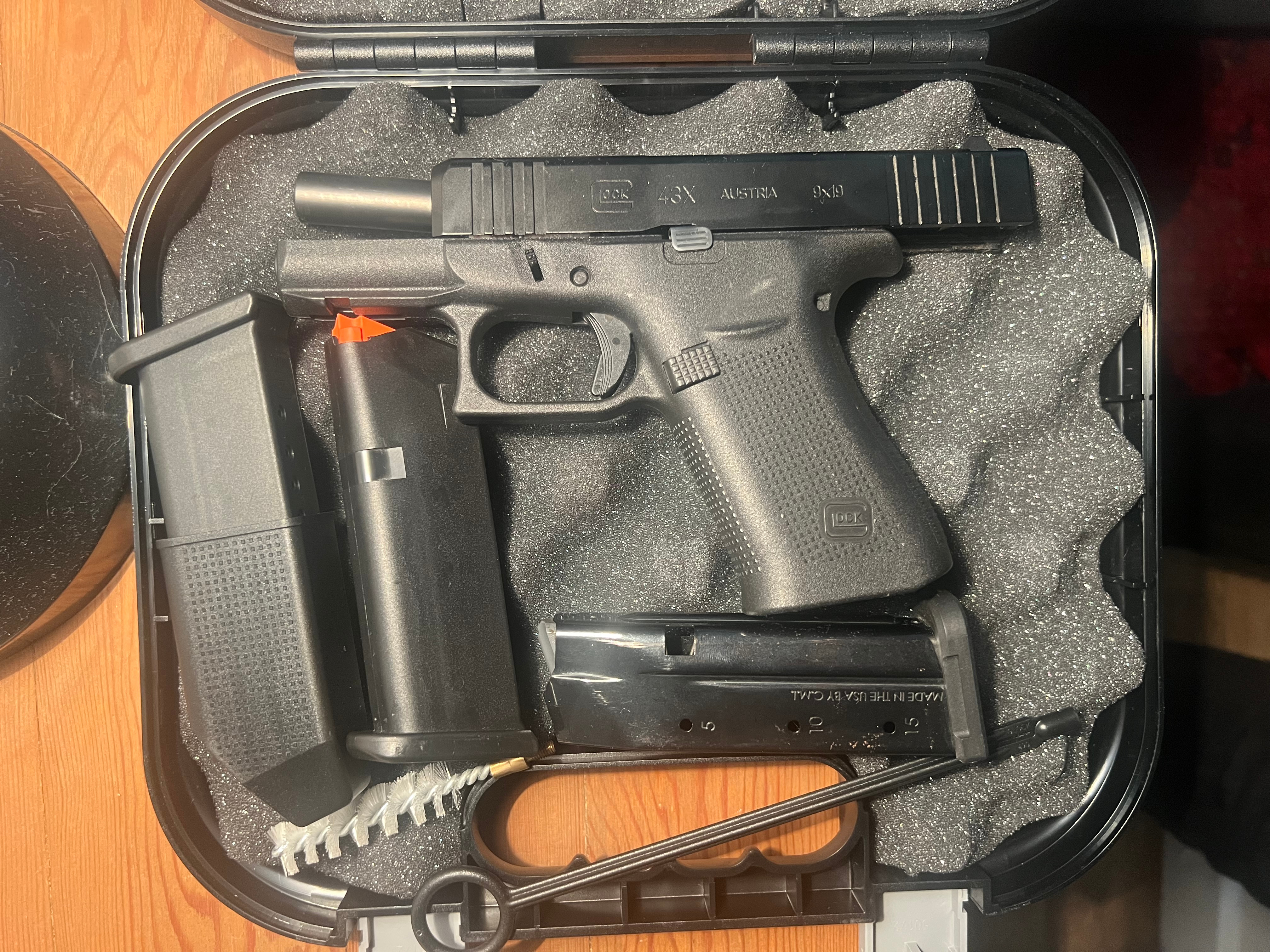 Glock 43x rail