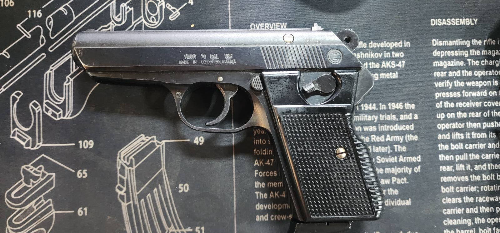 CZ VZOR 70 7.65