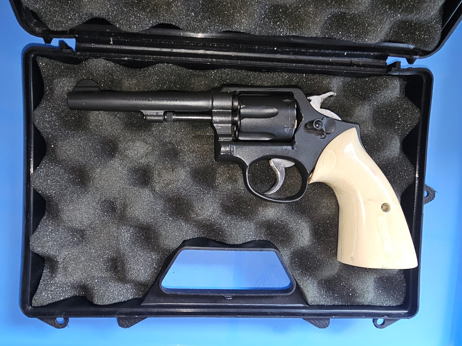 Smith & Wesson .38 ivory grips