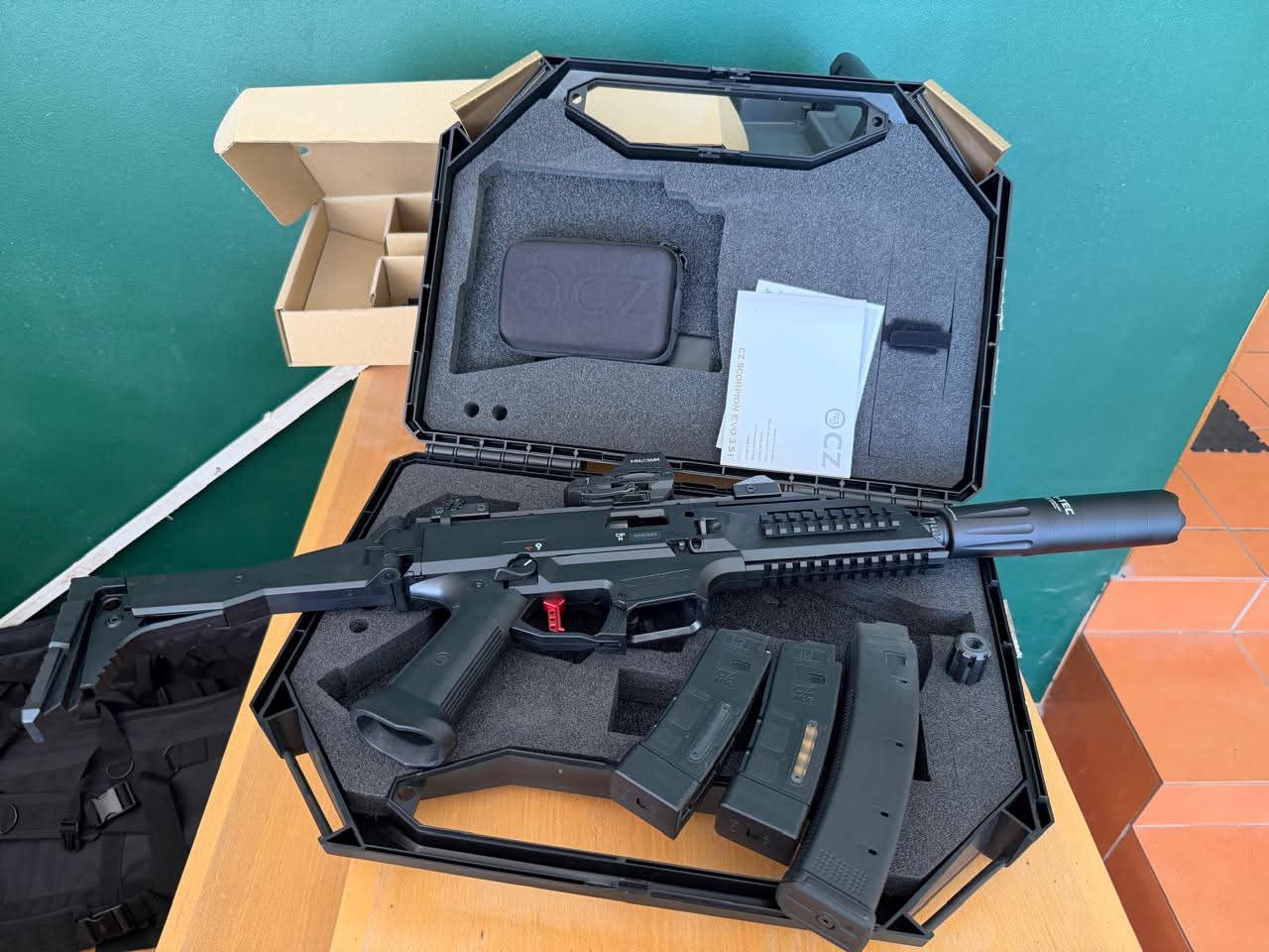 CZ Scorpion Evo 3 9mm + 1000 Rounds