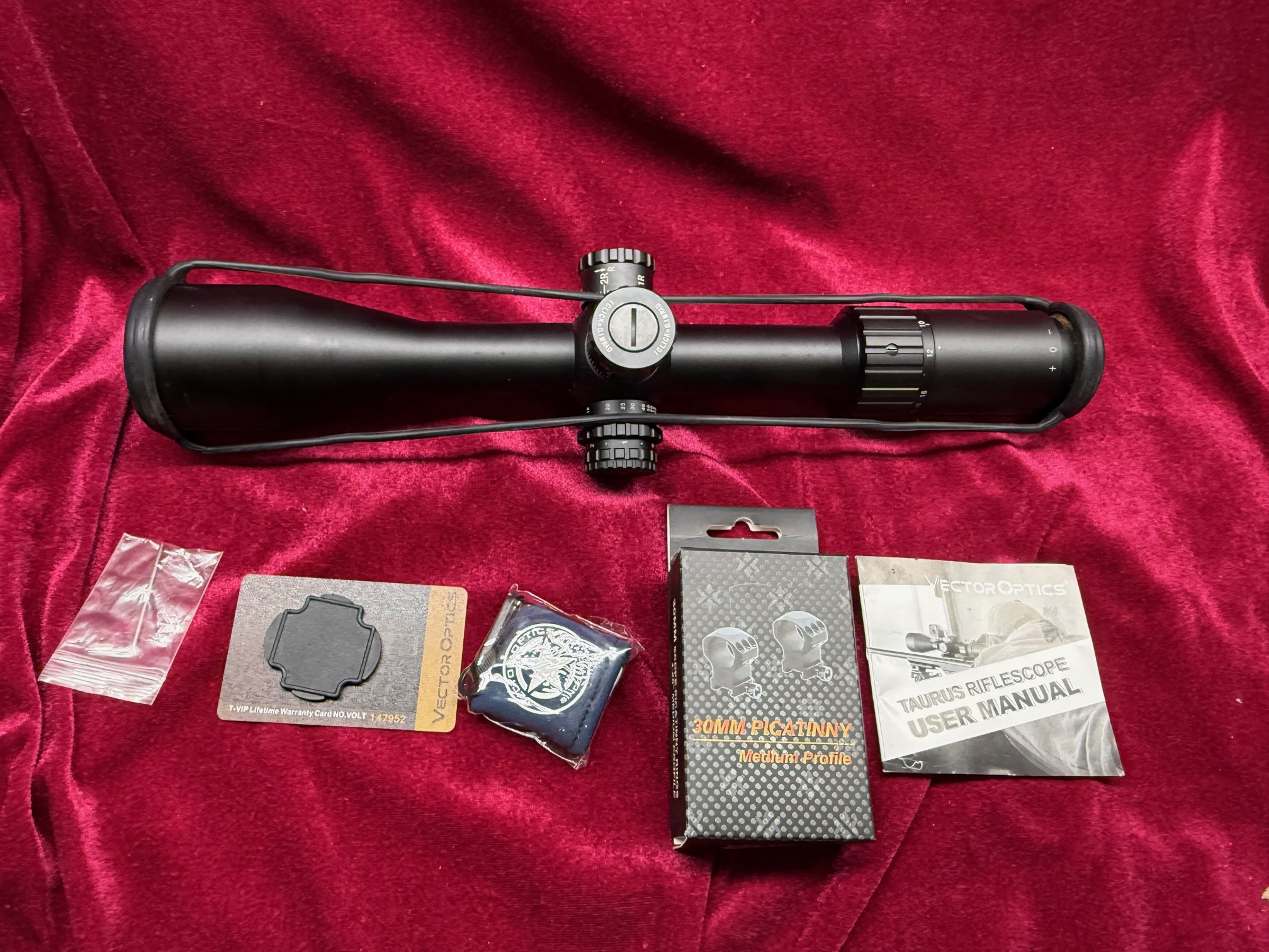 Vector 6 - 24. X 50 Scope As new