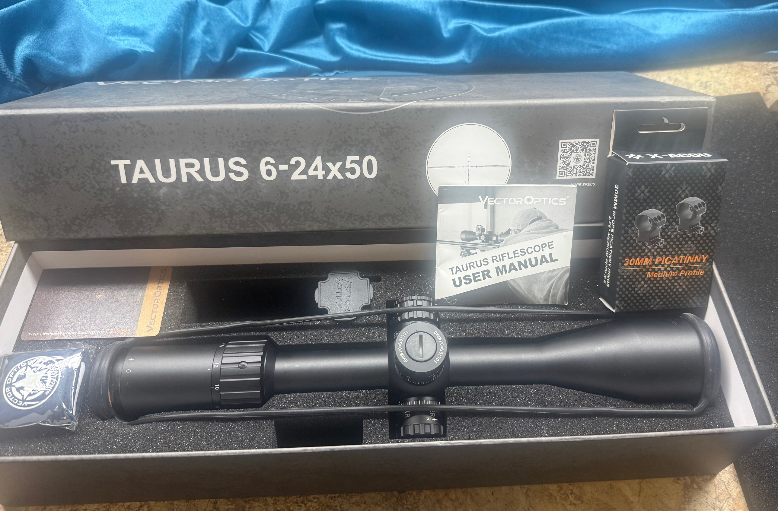 Vector 6 - 24. X 50 Scope As new - Image 1