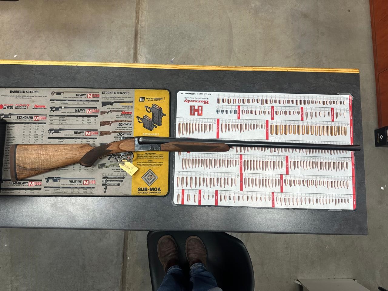 AYA Boxlock Side x Side Shotgun