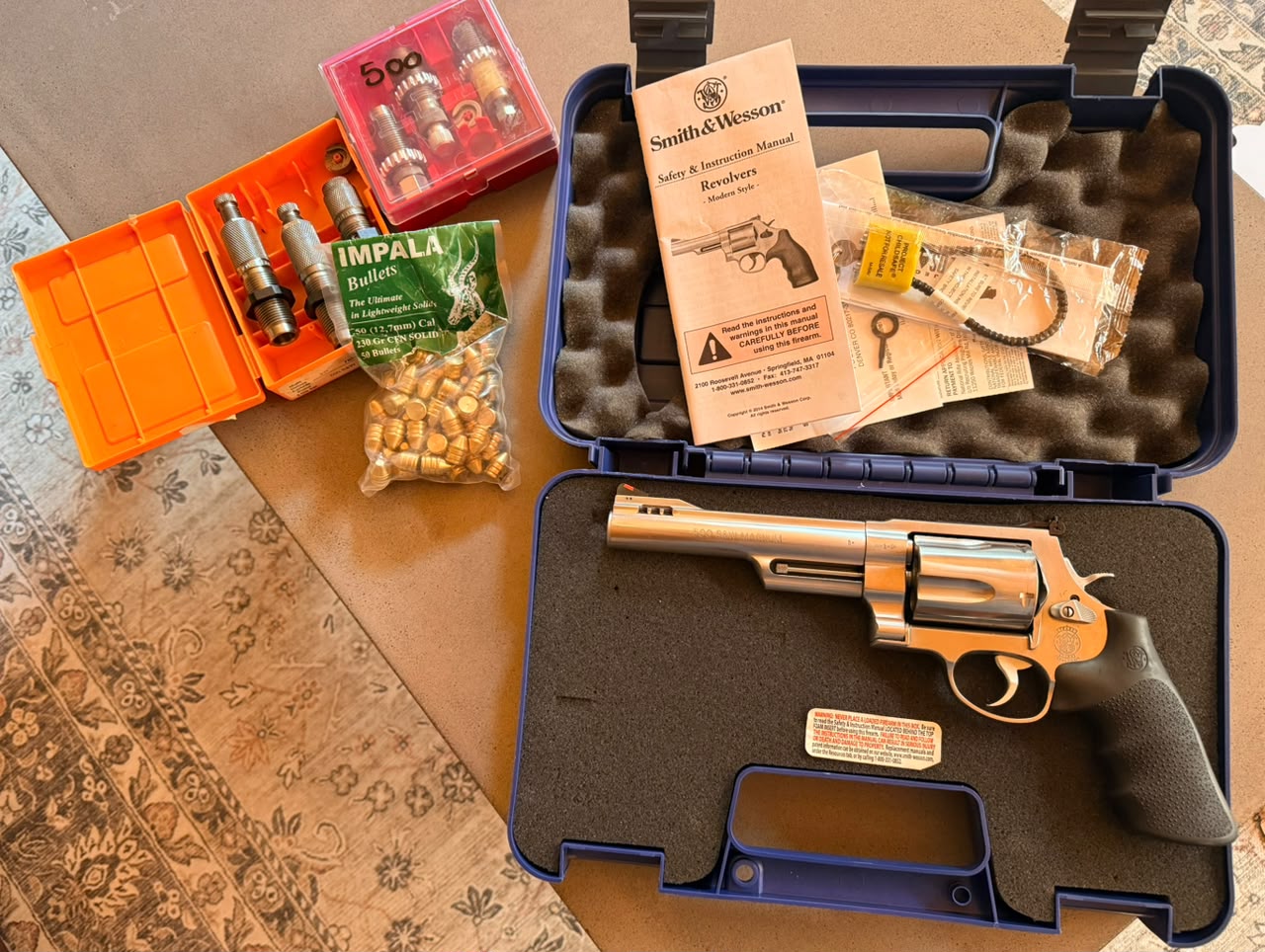 Smith & Wesson 500 Mag Revolver